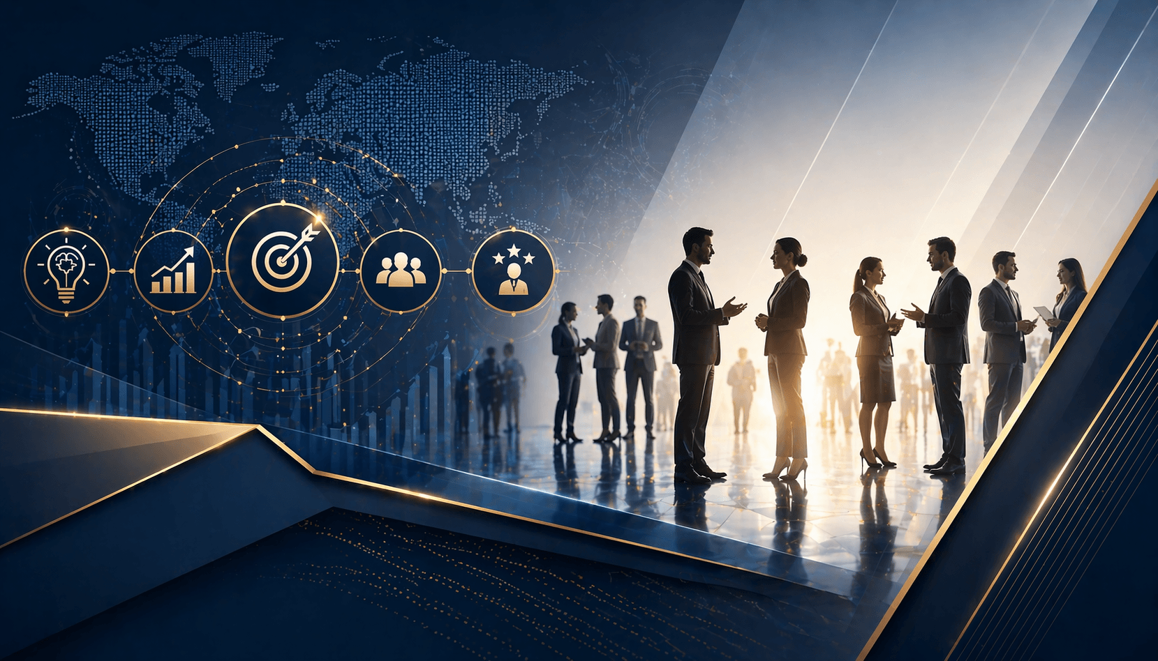 الحضور التنفيذي والذكاء القيادي المتقدم