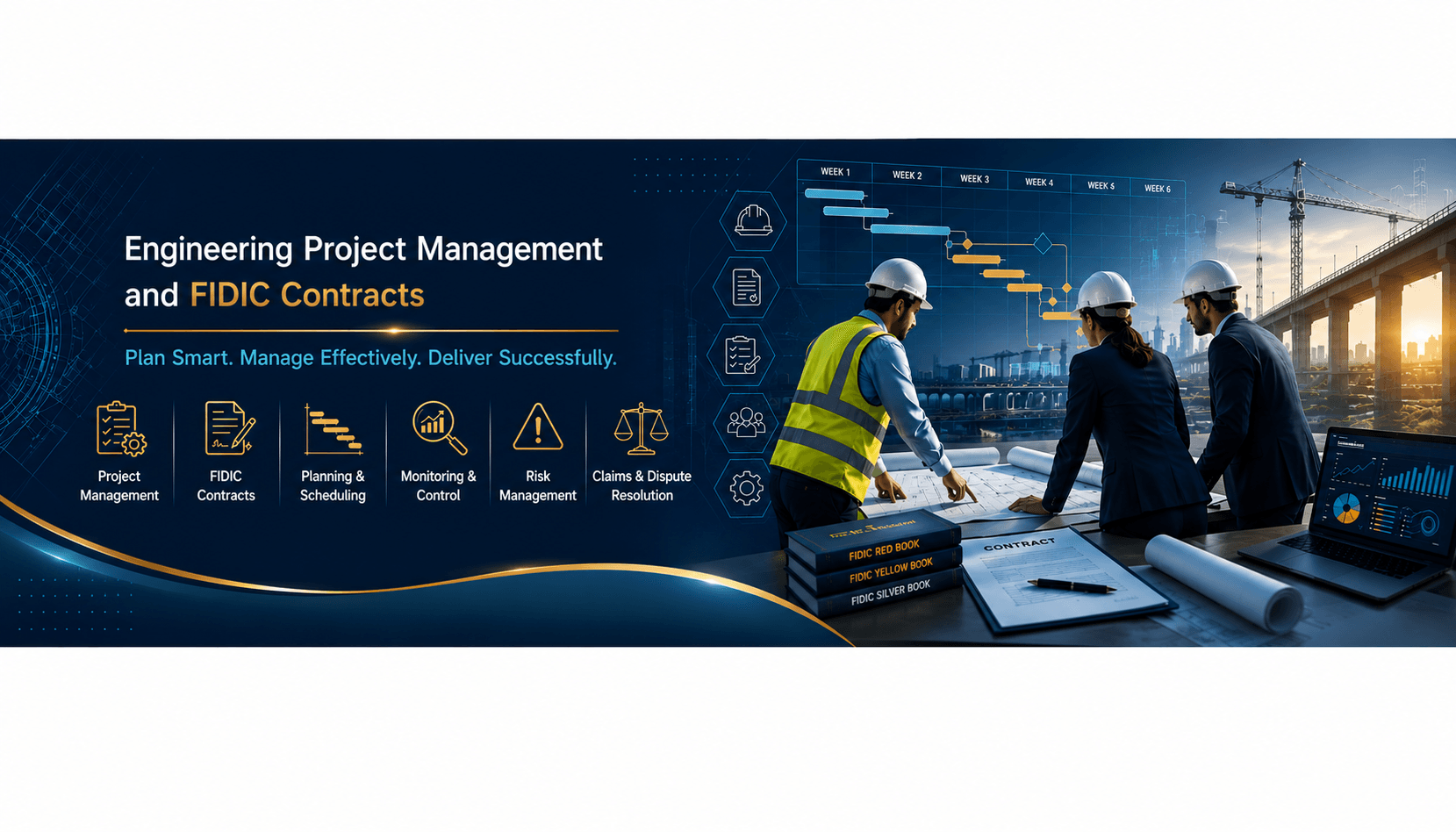 إدارة المشاريع الهندسية وعقود FIDIC