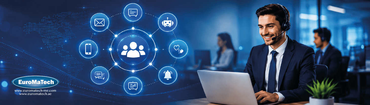 إدارة التواصل متعدد القنوات في خدمات العملاء