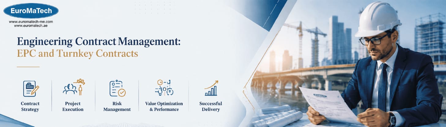 إدارة العقود الهندسية (EPC / Turnkey Contracts)