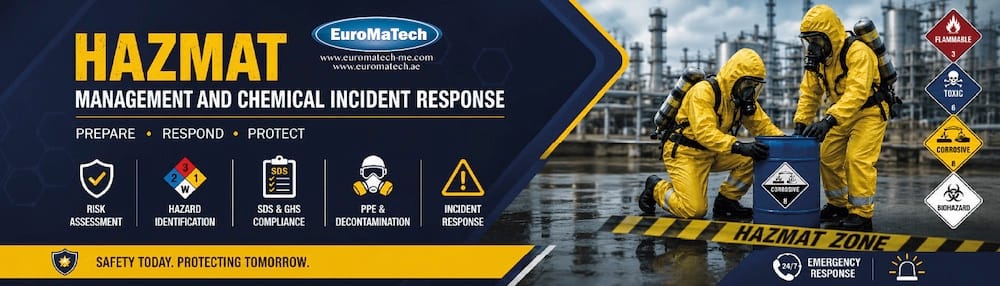 إدارة المواد الخطرة HAZMAT والاستجابة للحوادث الكيميائية