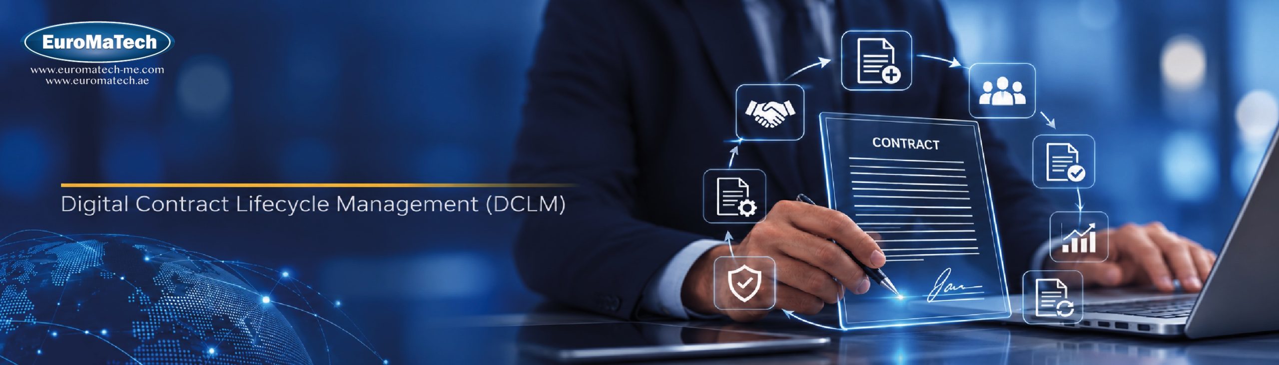 الإدارة الرقمية لدورة حياة العقود (DCLM)