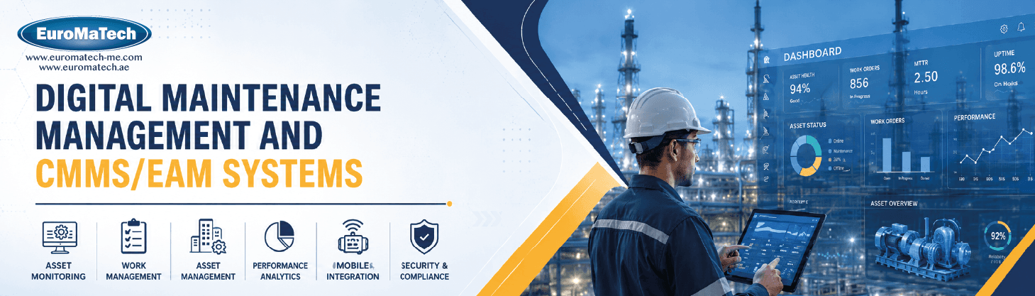 التحول الرقمي في إدارة الصيانة وأنظمة CMMS / EAM