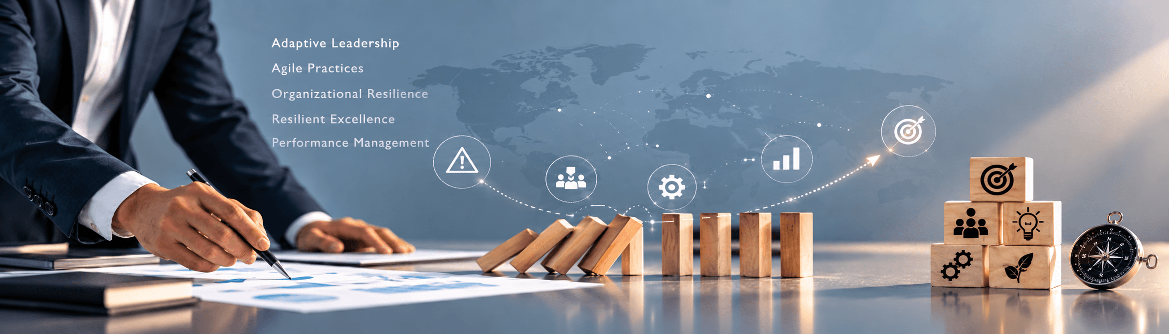التميز المرن وإدارة الأداء في بيئات عدم اليقين