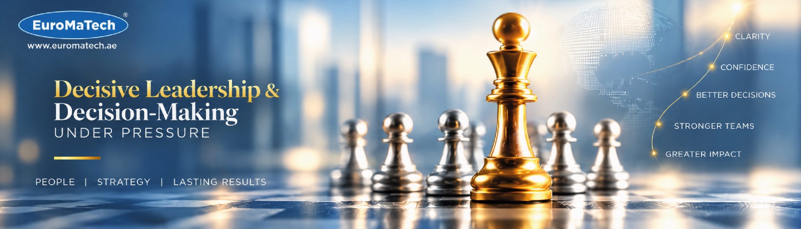 القيادة الحاسمة وصناعة القرار تحت الضغوط DLDMP