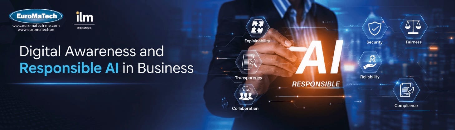 الوعي الرقمي والذكاء الاصطناعي المسؤول في بيئة الأعمال
