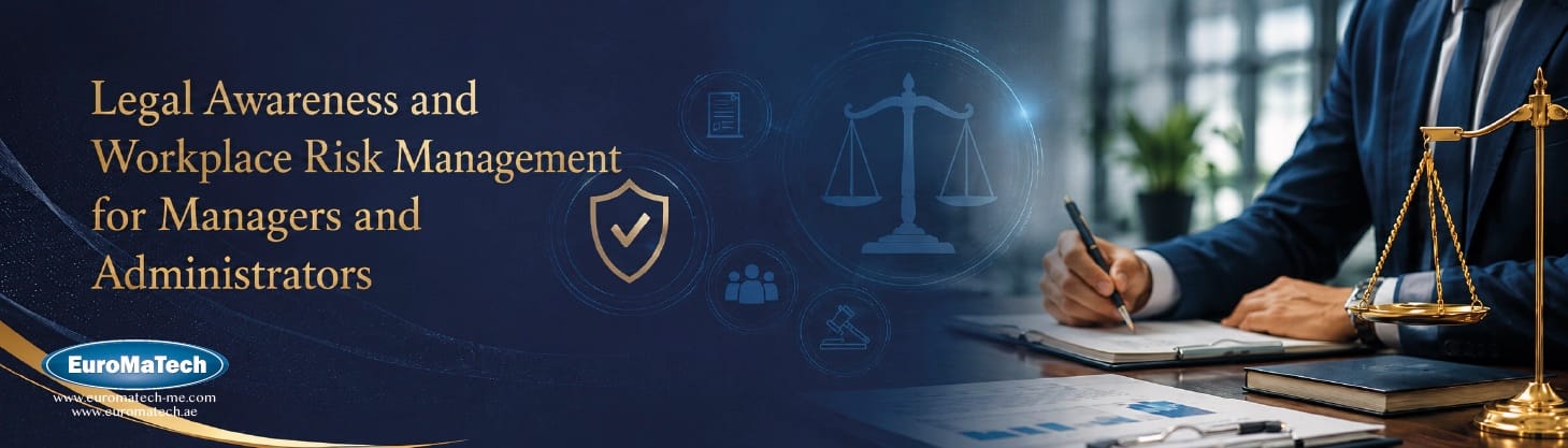 الوعي القانوني وإدارة مخاطر بيئة العمل للمديرين والإداريين