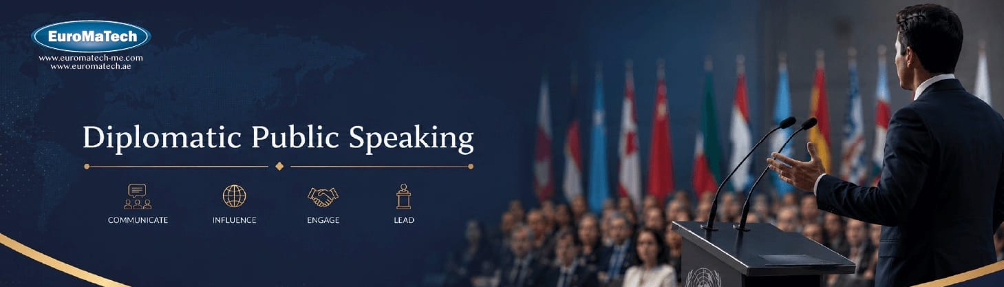 فن الخطابة الدبلوماسية والتأثير في المحافل الدولية