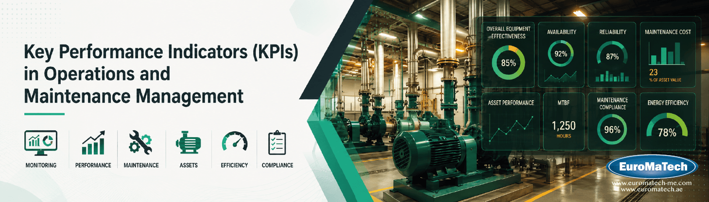 مؤشرات الأداء الرئيسية KPIs في إدارة التشغيل والصيانة