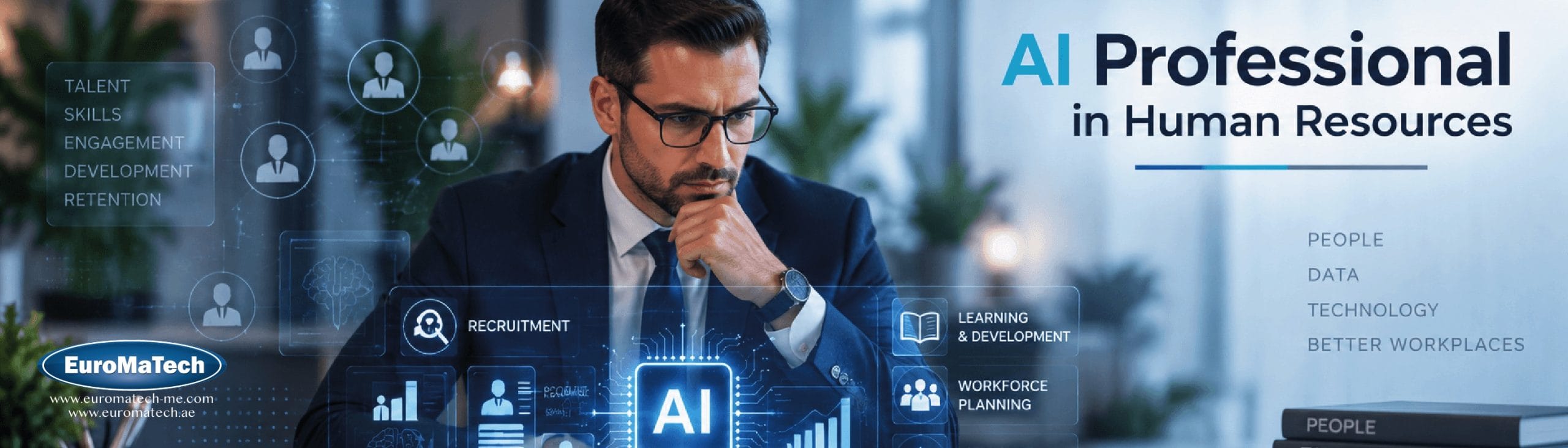 الذكاء الاصطناعي في الموارد البشرية والتعلم والتطوير AI-HRP ®