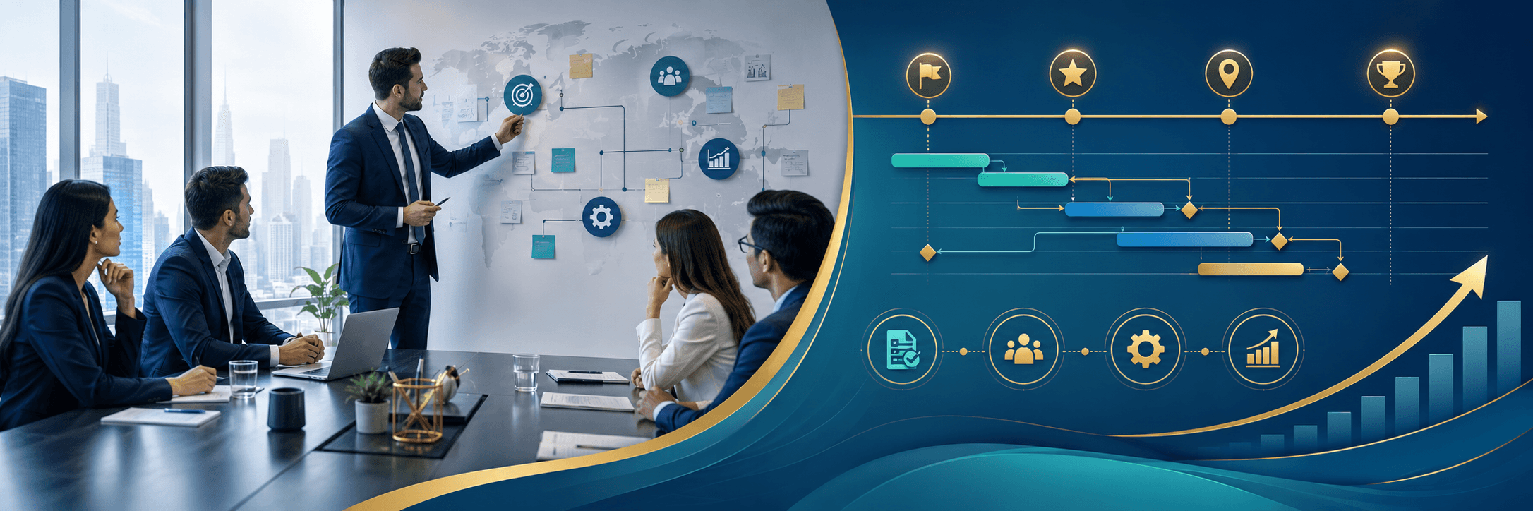 التخطيط الاستراتيجي وإدارة المشاريع المؤسسية
