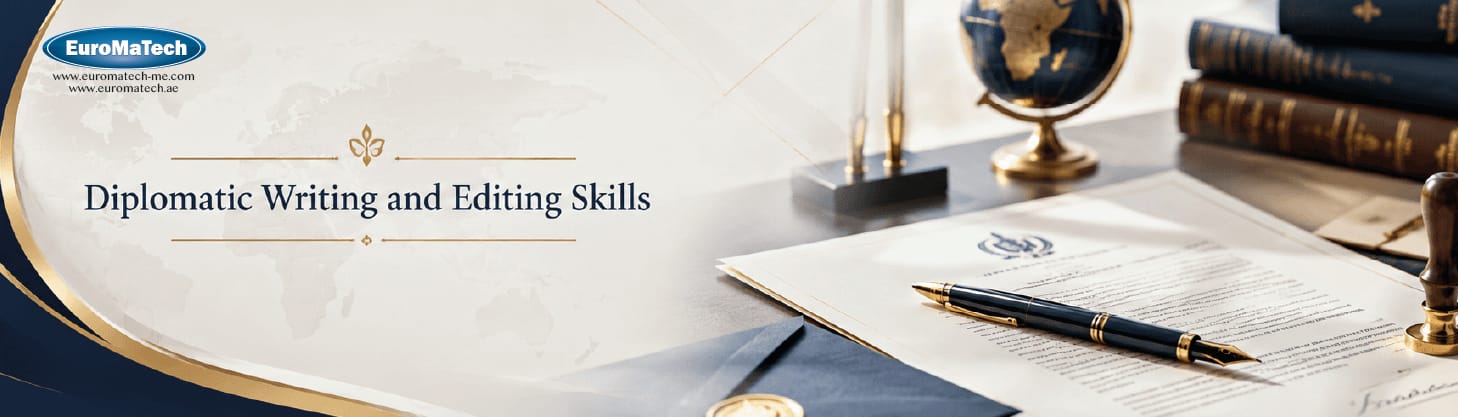 مهارات المراسلات الدبلوماسية وصياغة الوثائق الرسمية