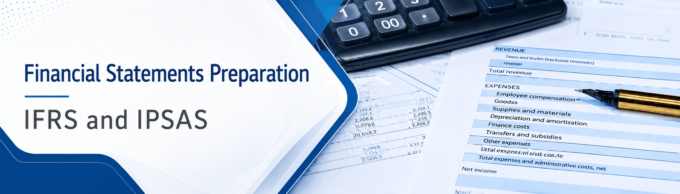 إعداد القوائم المالية وفق المعايير الدولية IFRS و IPSAS