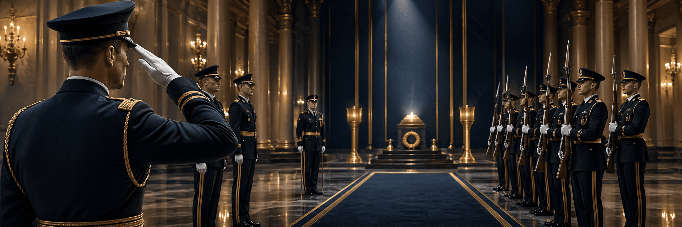البروتوكول العسكري والمراسم السيادية والتشريفات العسكرية