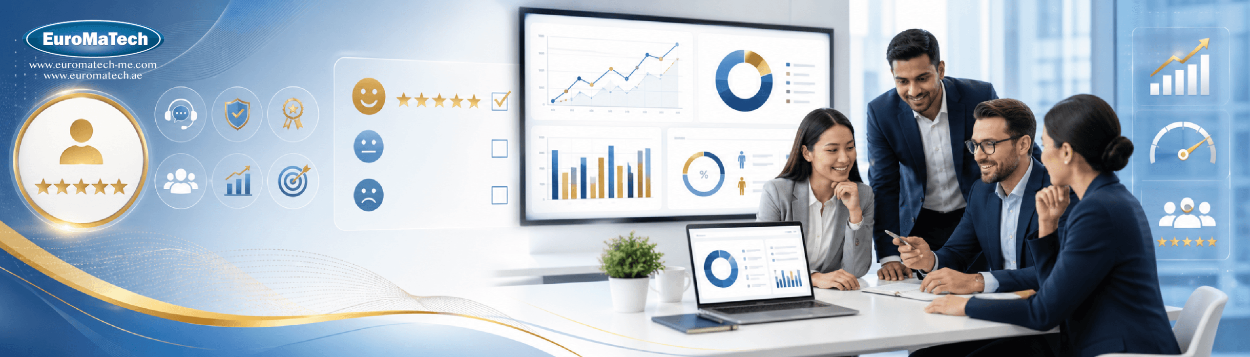قياس رضا العملاء وجودة الخدمة ومؤشرات الأداء