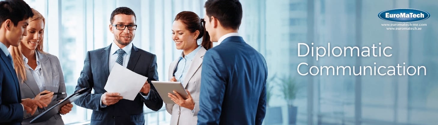 مهارات الاتصال الدبلوماسي وإدارة المواقف الحساسة