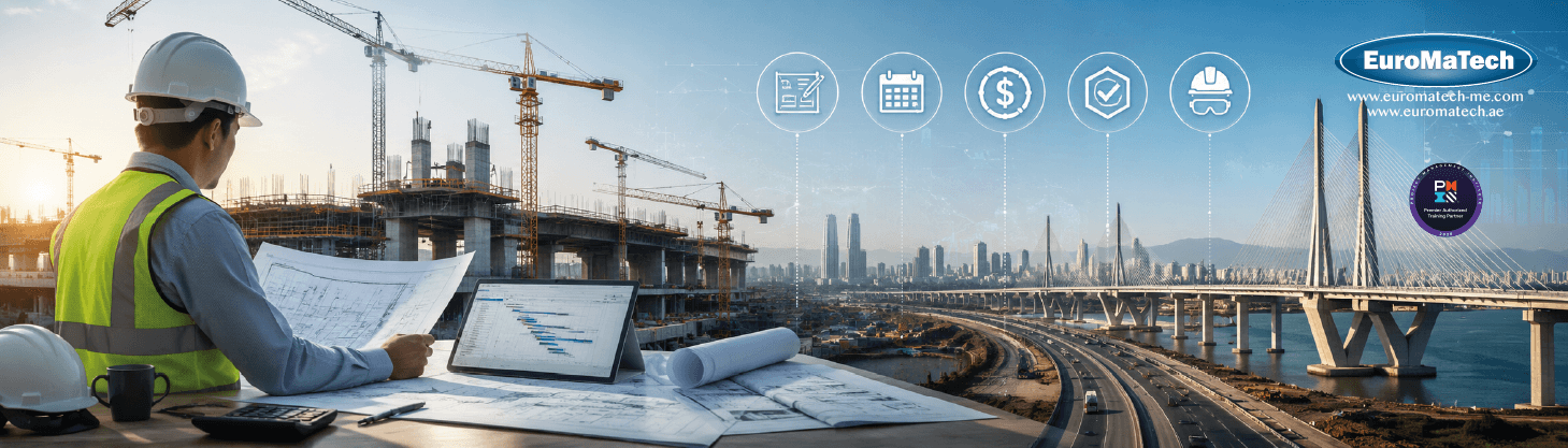 الإدارة الاحترافية لمشاريع البناء والبنية التحتية