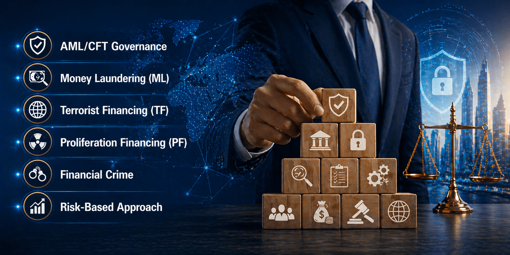 حوكمة مكافحة غسل الأموال وتمويل الإرهاب (AML/CFT)