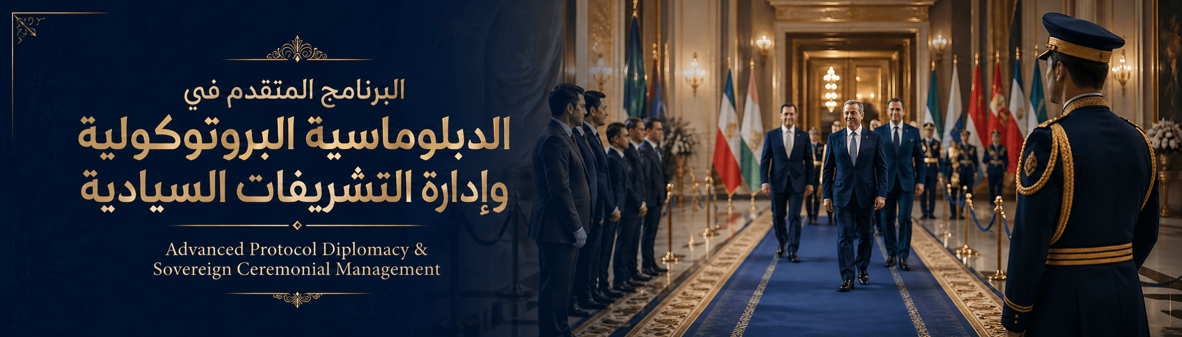 الدبلوماسية البروتوكولية وإدارة التشريفات السيادية