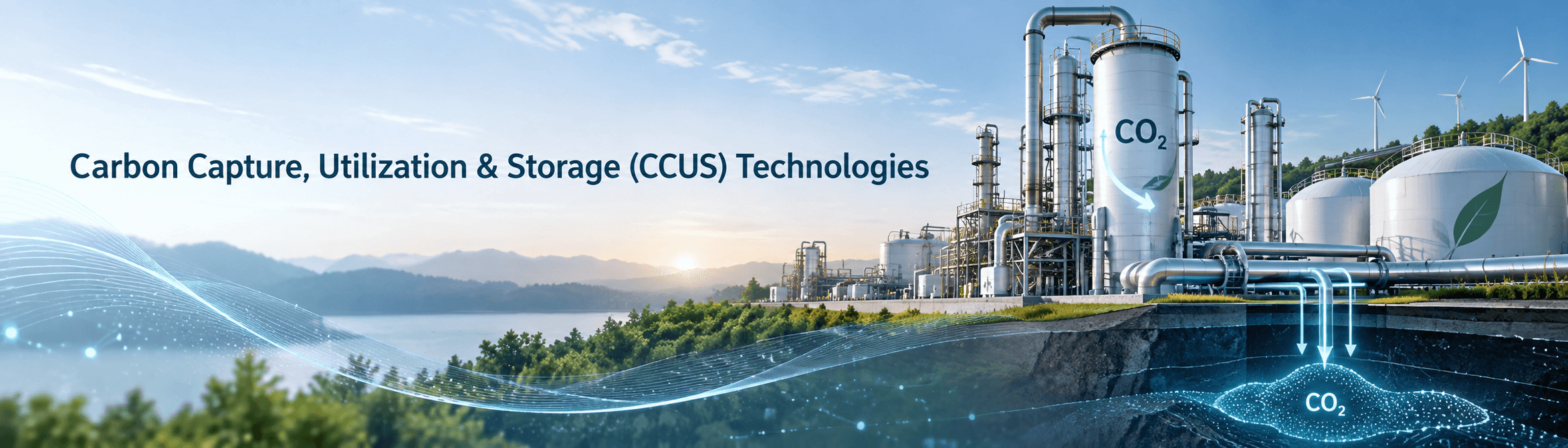 التقنيات المتقدمة لالتقاط واستخدام وتخزين الكربون (CCUS)