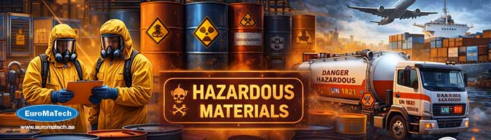 تصنيف وتخزين ونقل المواد الخطرة وفق المعايير الدولية