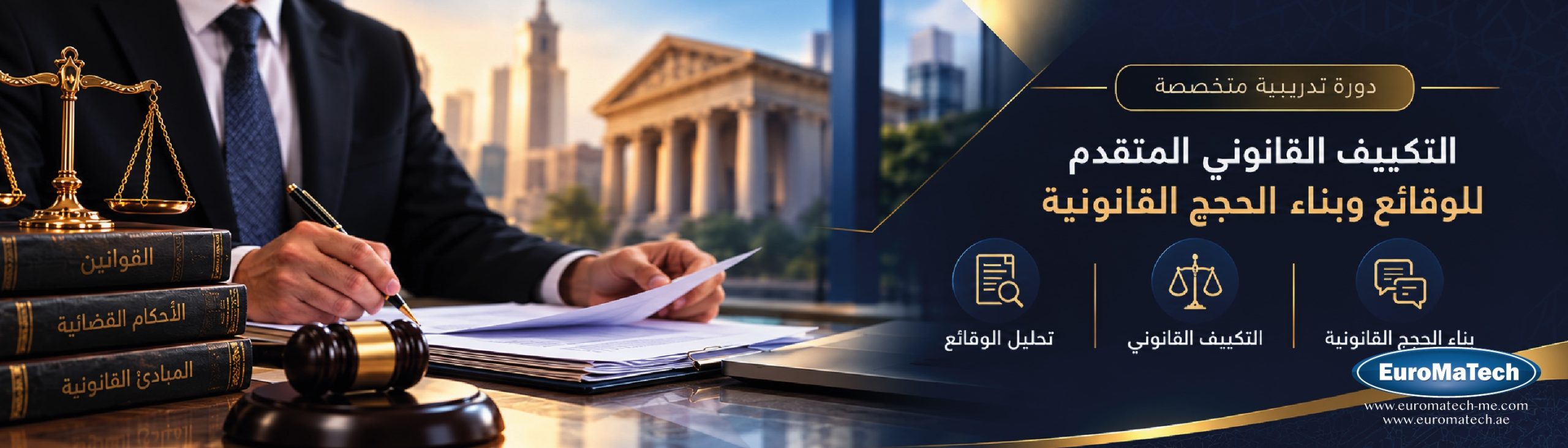 التكييف القانوني المتقدم للوقائع وبناء الحجج القانونية