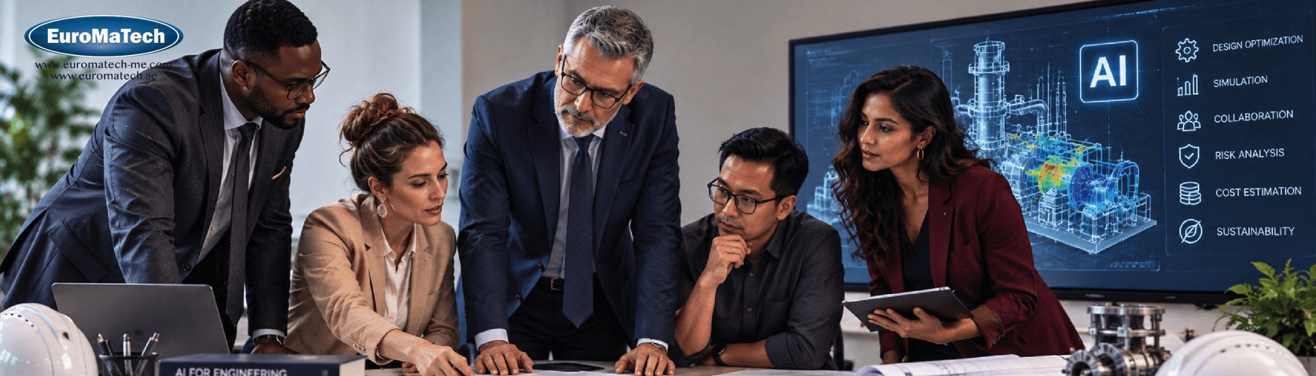 التصميم الهندسي المتكامل للمشاريع باستخدام الذكاء الاصطناعي