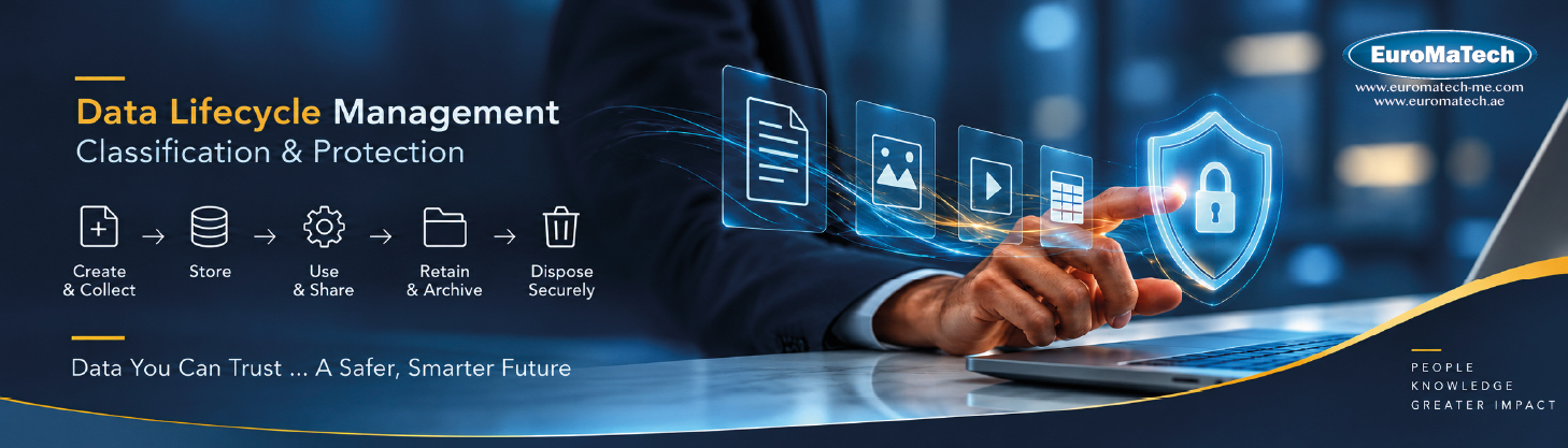 إدارة دورة حياة البيانات وتصنيفها وحمايتها