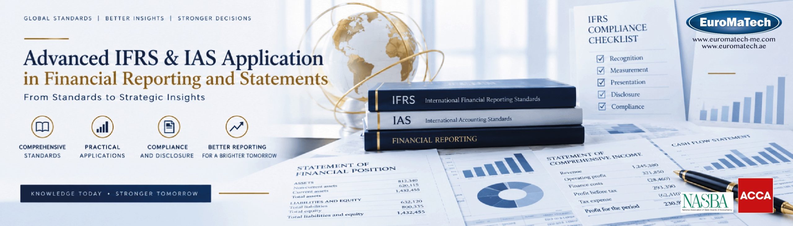 التطبيق المتقدم لمعايير IFRS وIAS في التقارير والقوائم المالية